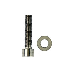 18711016  - Slingshot HG M10 x 45mm Titanium Bolt (socket) + Fender Washer