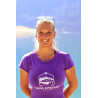 SKS2021TP  - Swiss Kitesurf Spot Tee woman purple