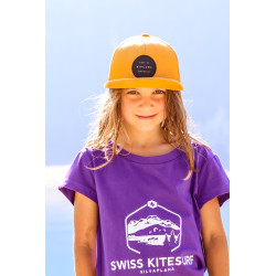 SKS2021TP  - Swiss Kitesurf Spot Tee woman purple