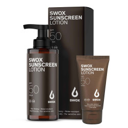 Swox13  - Swox Sunscreen 150ml Pump LSF 50
