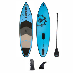 121297001  - Slingshot Crossbreed 11' Airtech Package w/ SUP WINDer - Blue