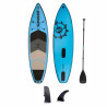 121297001  - Slingshot Crossbreed 11' Airtech Package w/ SUP WINDer - Blue