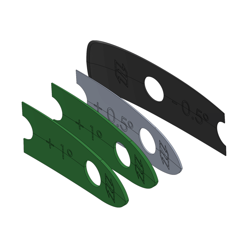 85004.220093  - North Sonar Stabilizer Shim Kit