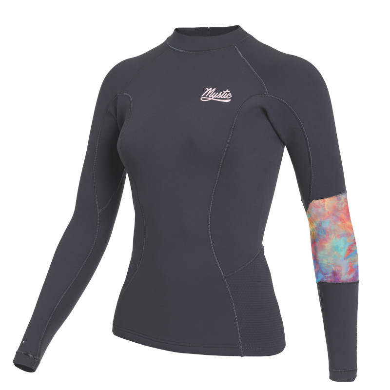 35001.220157  - Mystic Lunar L/S Vest Neoprene 2mm Women