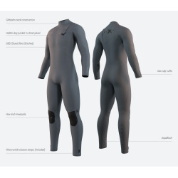 35000.220007  - Mystic The One Fullsuit 5/3mm Zipfree
