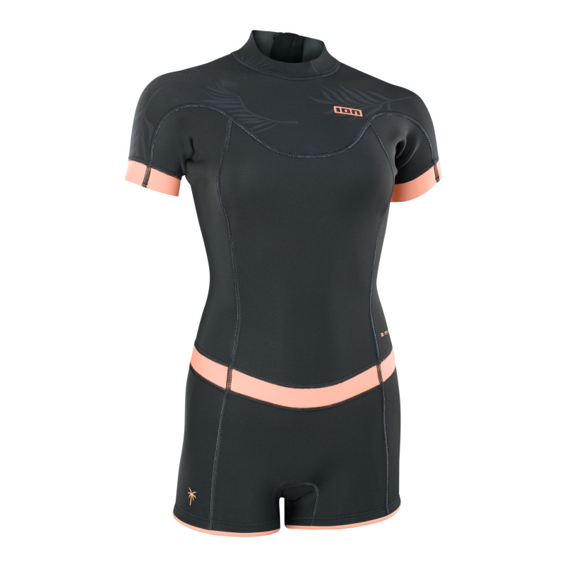 48223-4551  - ION Wetsuit Amaze Shorty 2.5 SS Back Zip women black