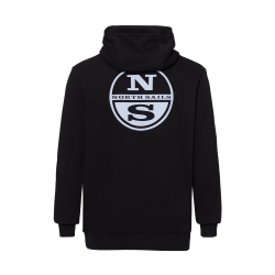 55104.210101  - North Sails Brand Hood Sweat black