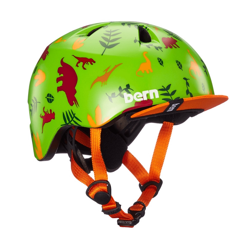 00Z18  - Bern Tigre w/Visor satin green dino