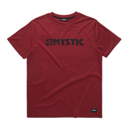 35105.220329  - Mystic Brand Tee merlot