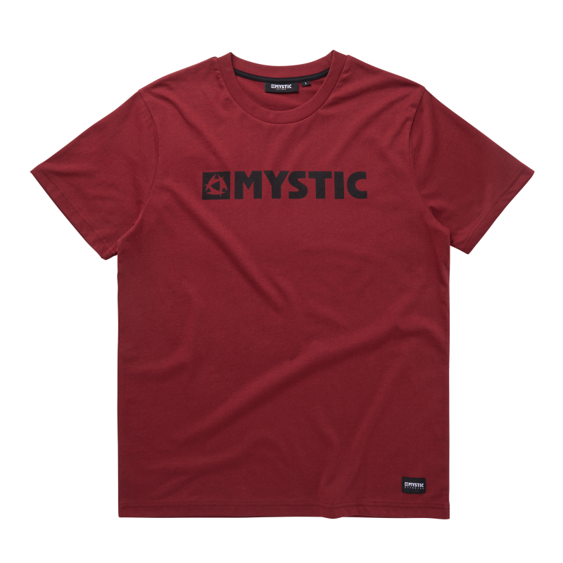 35105.220329  - Mystic Brand Tee merlot