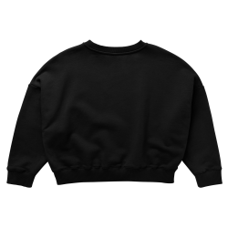 Mystic Dropped Shoulder Crew Sweat black