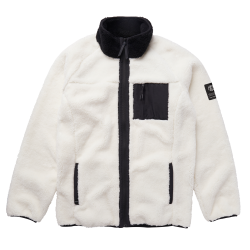 35104.230080  - Mystic DTS Teddy Zip thru Sweat off white