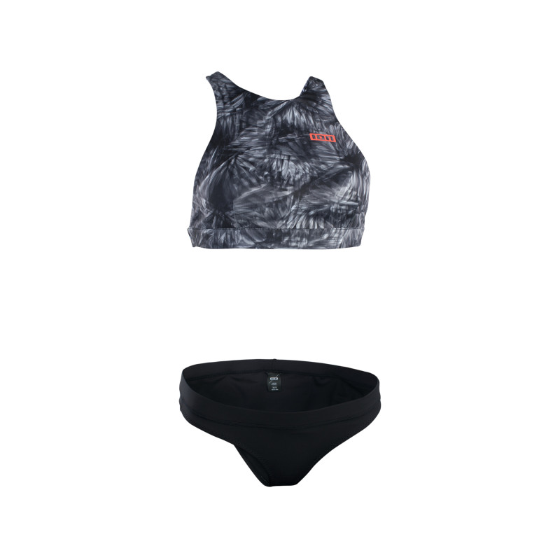 IOW Bottoms Surfkini women black-flowers