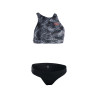 IOW Bottoms Surfkini women black-flowers