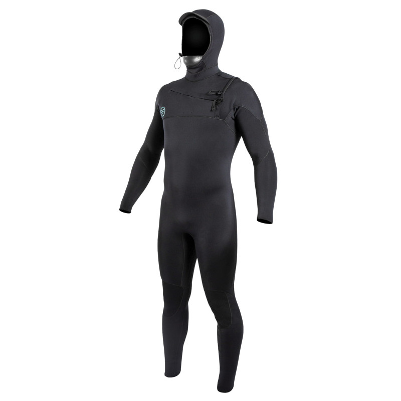 Ride Engine Onsen 5/4/3 Front Zip Hooded Full Wetsuit 