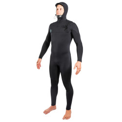 Ride Engine Onsen 5/4/3 Front Zip Hooded Full Wetsuit 