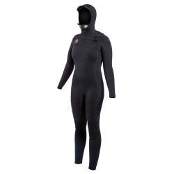 Ride Engine Women's Onsen 5/4/3 Front Zip Hooded Full Wetsuit 