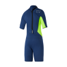 Mystic Star Shorty 3/2mm Bzip Flatlock Junior night blue