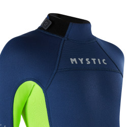 Mystic Star Shorty 3/2mm Bzip Flatlock Junior night blue