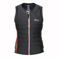 Mystic Juice Impact Vest Fzip Wake Women dark grey