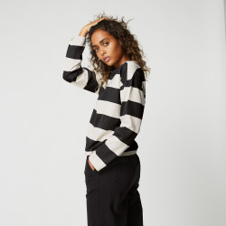 Mystic The Stripe Tee black