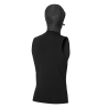 Mystic Neoprene Top with hood 3/2mm black