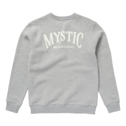 Mystic Ethos Crew Sweat light grey melee