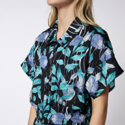 Mystic Nymph/Lily Blouse turquoise