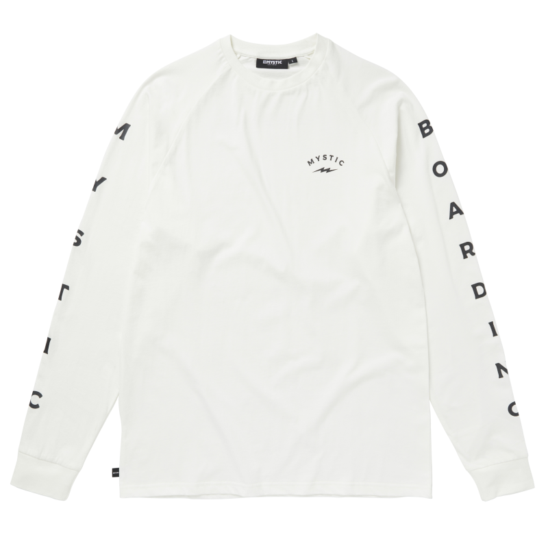 Mystic Bolt L/S Tee off white
