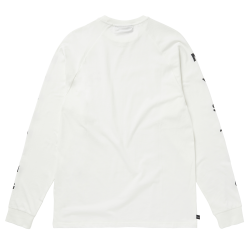 Mystic Bolt L/S Tee off white