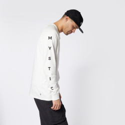 Mystic Bolt L/S Tee off white