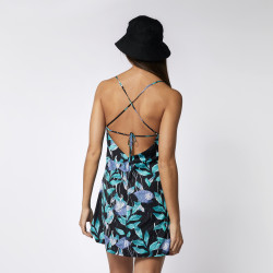 Mystic Lily Dress turquoise