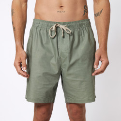 Mystic The Volley Hybrid Short dark olive
