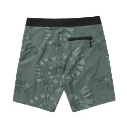 Mystic Tie Dye Performance Boardshort dark olive