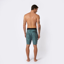 Mystic Tie Dye Performance Boardshort dark olive