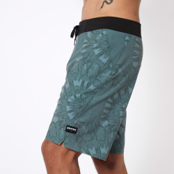 Mystic Tie Dye Performance Boardshort dark olive