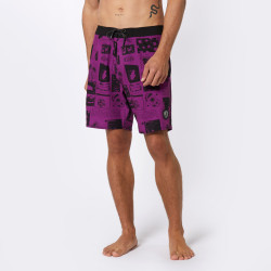 Mystic Ripple Movement Boardshort sunset purple