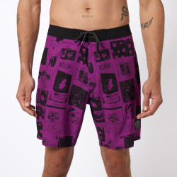 Mystic Ripple Movement Boardshort sunset purple