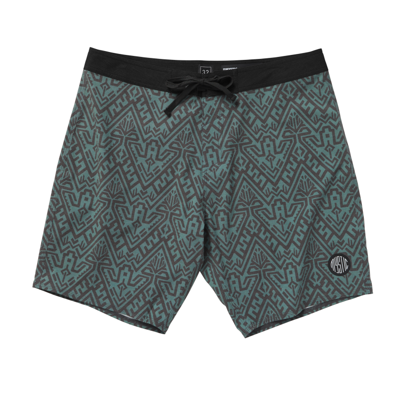 Mystic Ripple Movement Boardshort dark olive