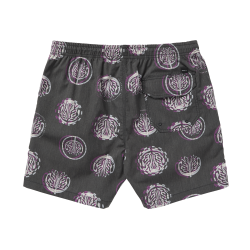Mystic Artwork Swim Boardshort deep purple