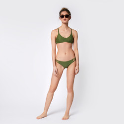 Mystic Dune Bikini Bottom dark olive