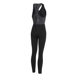 Mystic Lunar Long John 2/2mm Bzip Women black