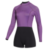 Mystic Lunar Longarm Shorty 2/2mm Bzip Women sunset purple