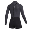 Mystic Lunar Longarm Shorty 2/2mm Bzip Women black