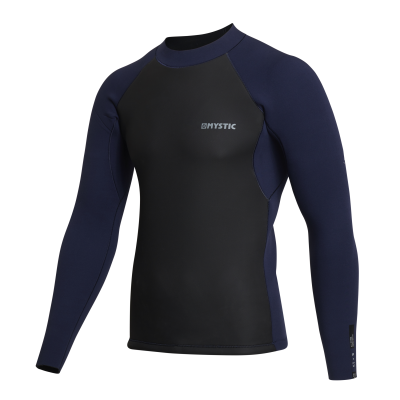 Mystic Star Surf Top L/S 2mm navy