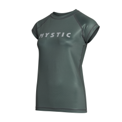 Mystic Star S/S Rashvest Women dark olive