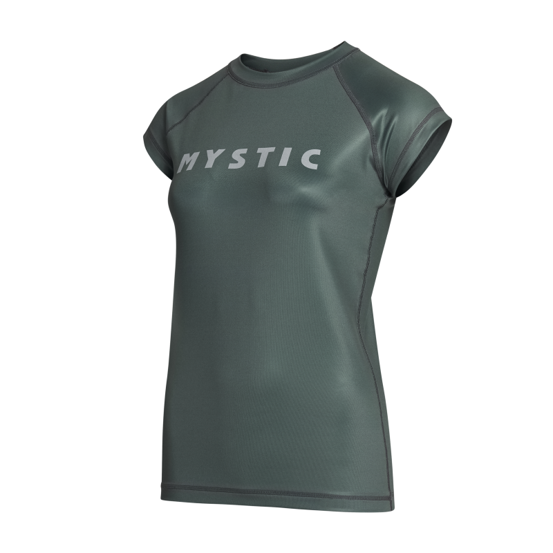 Mystic Star S/S Rashvest Women dark olive