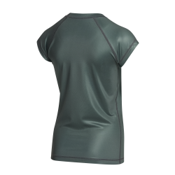 Mystic Star S/S Rashvest Women dark olive