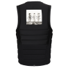 Mystic The Dom Impact Vest Fzip Wake black