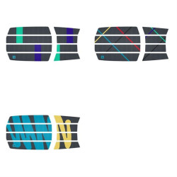Duotone Board Acc Traction Pad Team Front - 3mm